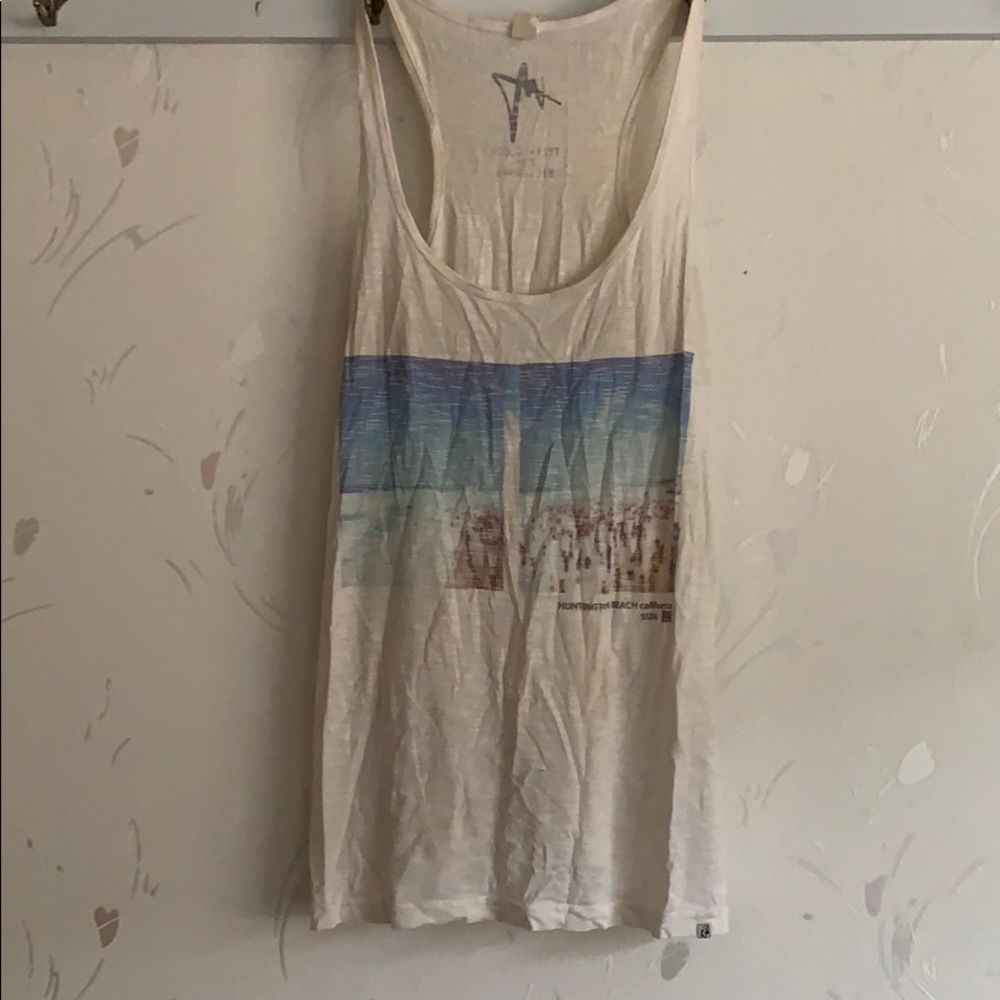 Cute surfer tank top
